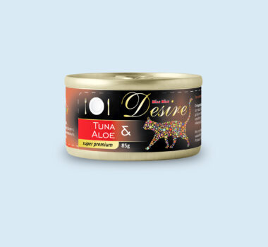 Conservă Pisici DESIRE Ton și Aloe 85g