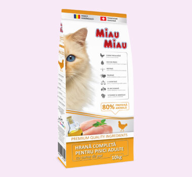 Hrană Uscată Pisici MIAU MIAU Pui 10kg